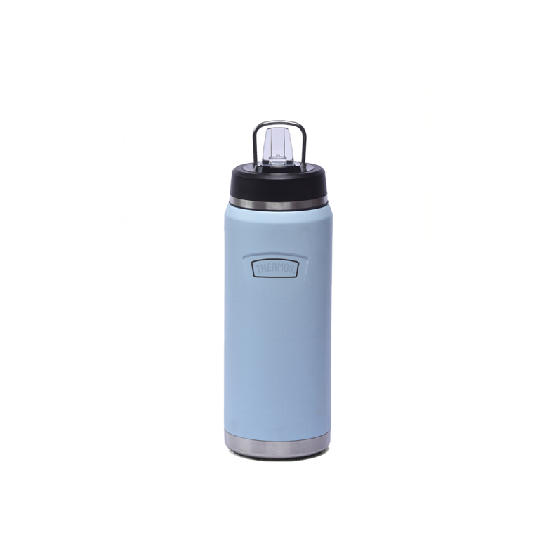 BOTELLA DE AGUA ACERO INOXIDABLE ICON 1.2LT THERMOS AZUL Celeste