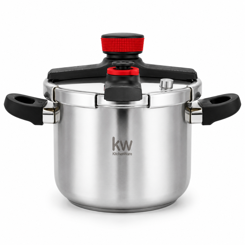 OLLA PRESION ACERO INOX C/ASAS OXFORD 6LT
