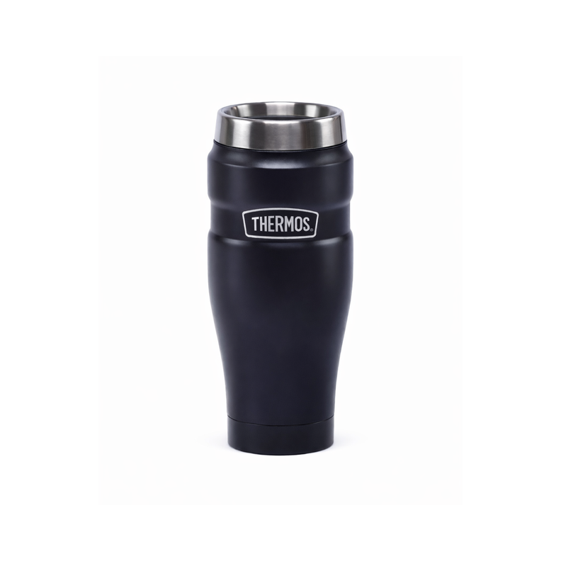 TERMO MUG ACERO INOXIDABLE 470ML KING NEGRO