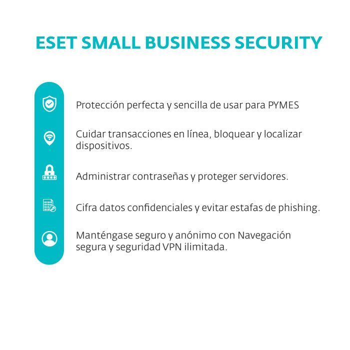 ESET® SMALL BUSINESS SECURITY ANTIVIRUS 25 DISPOSITIVOS VIGENCIA POR 1 AÑO-2