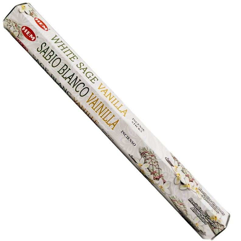 Incienso Salvia Blanca y Vainilla - HEM-0
