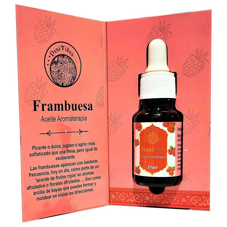 Aceite Aromaterapia Frambuesa - Desi Vibes-0