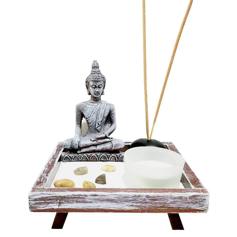 Jardín Zen Serene Buda-0