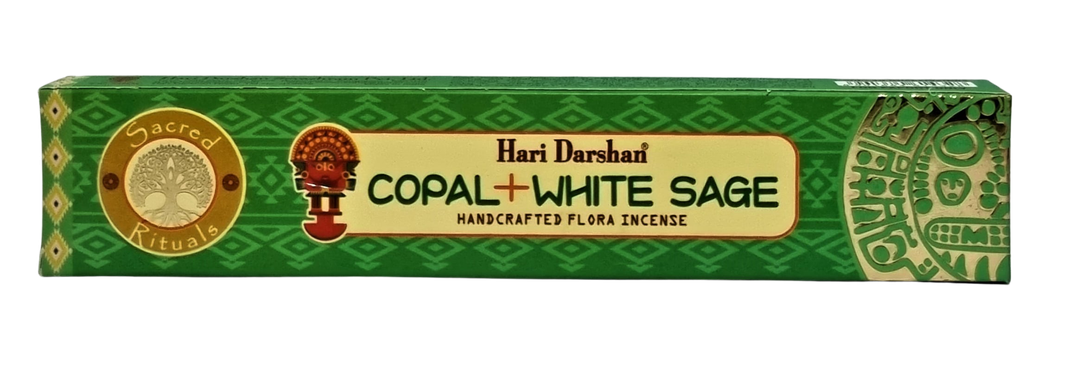 Incienso Natural Copal Salvia Blanca - Hari Darshan-0
