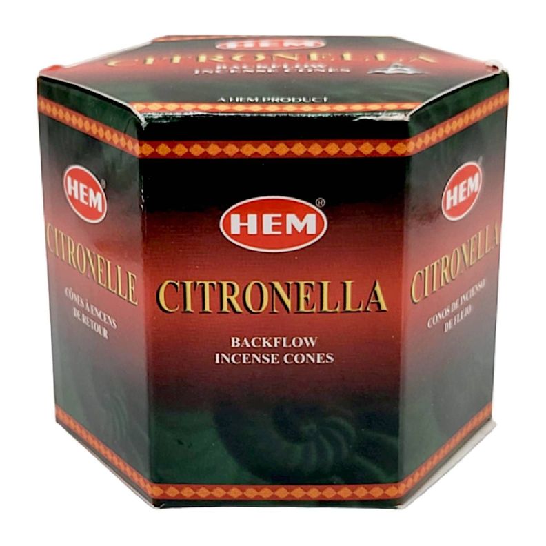 Conos de Incienso para Cascada Citronella 40 unidades - HEM-0