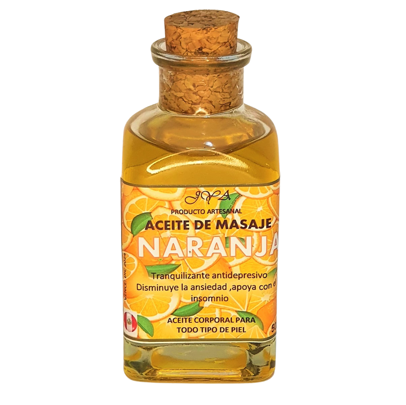 Aceite para Masajes Naranja 50ml-0
