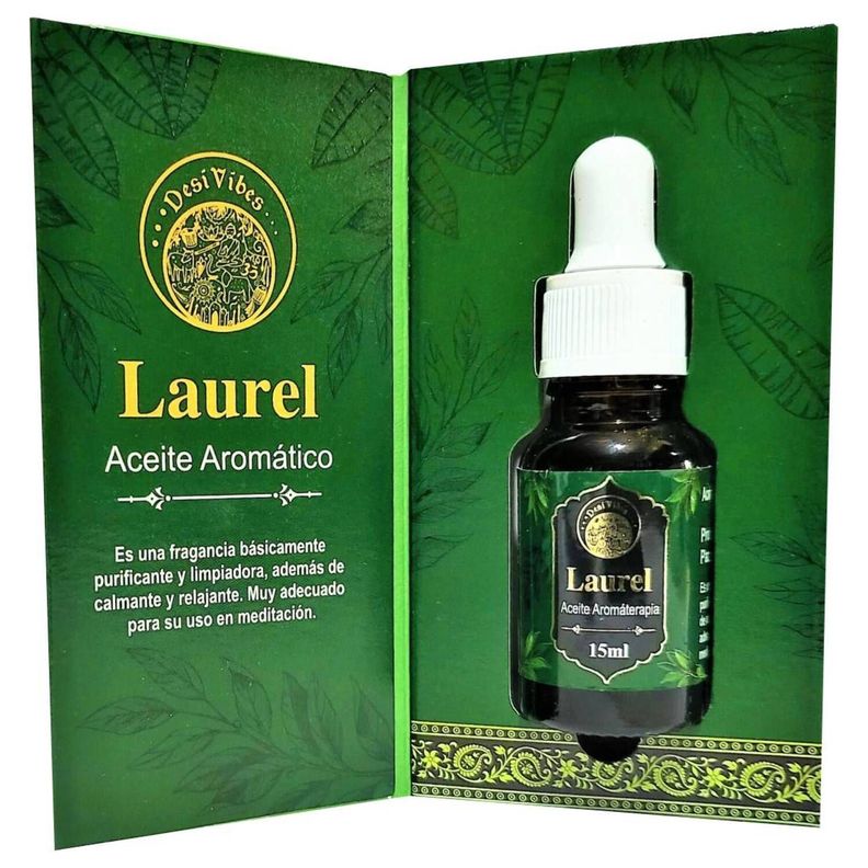 Aceite Aromaterapia Laurel - Desi Vibes-0