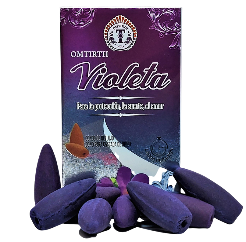 Incienso Para Cascada Violeta - Omtirth-0