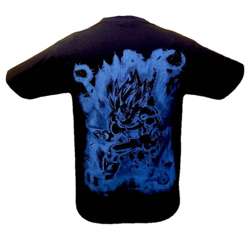 Polera Dragon ball Vegeta Doble Estampado-1