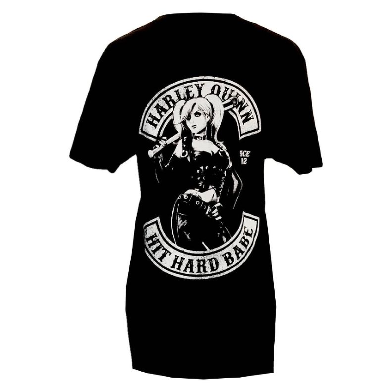 Polera Harley Quinn Hit Doble Estampado-1