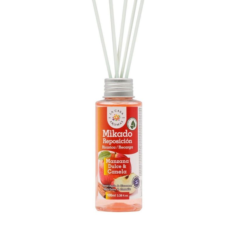 Ambientador Mikado Manzana Dulce & Canela 100ml - La Casa de los Aromas-0