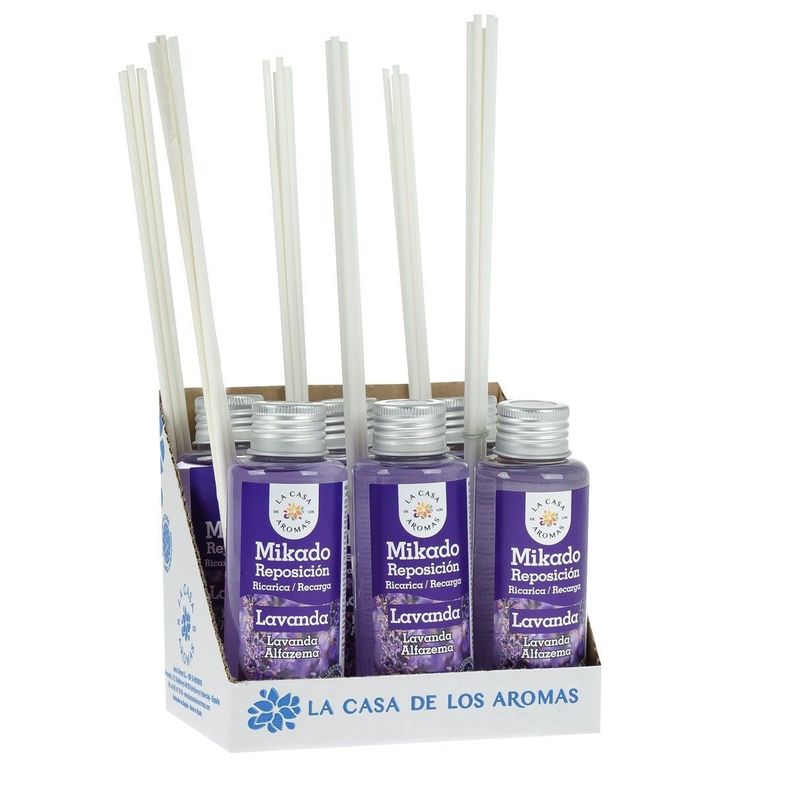 Pack 6 Ambientador Mikado Lavanda 100ml - La Casa de los Aromas-0