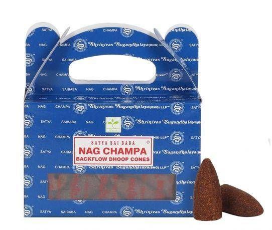 Conos de Incienso Cascada Nag Champa - Satya-0