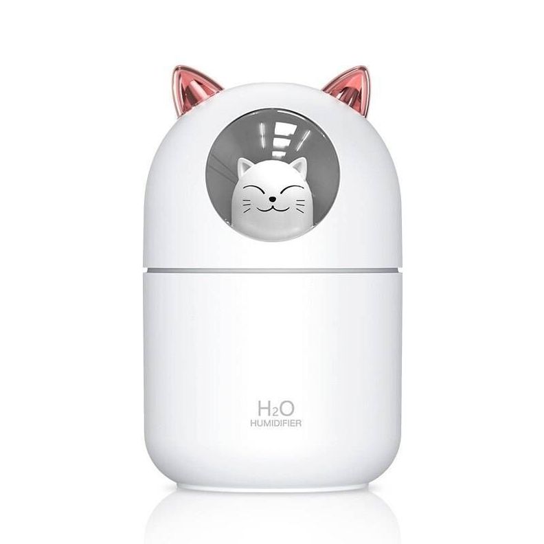 Humidificador Gato 300ml Blanco-0