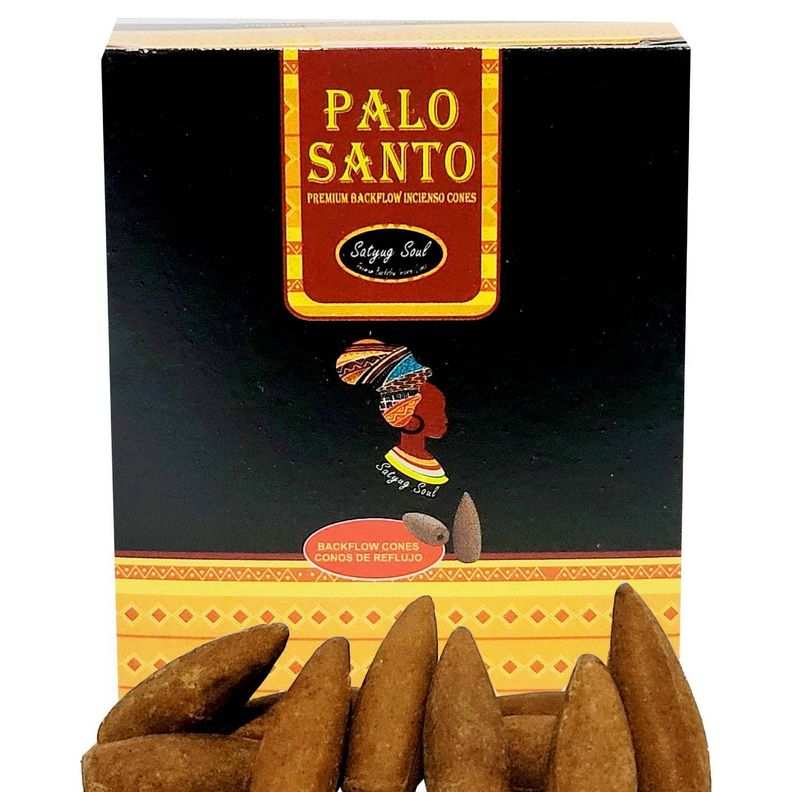 Conos de Incienso Cascada Palo Santo - Satyug Soul-0