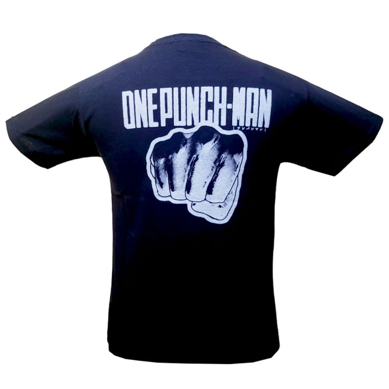 Polera One Punch Man Doble Estampado-1