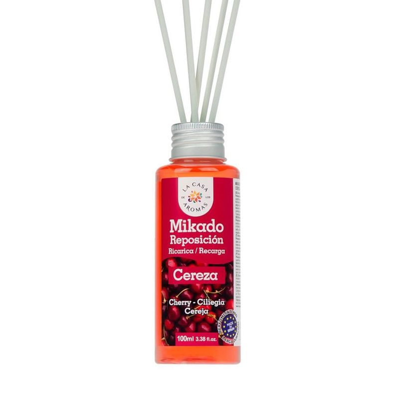Ambientador Mikado Cereza 100ml - La Casa de los Aromas-0