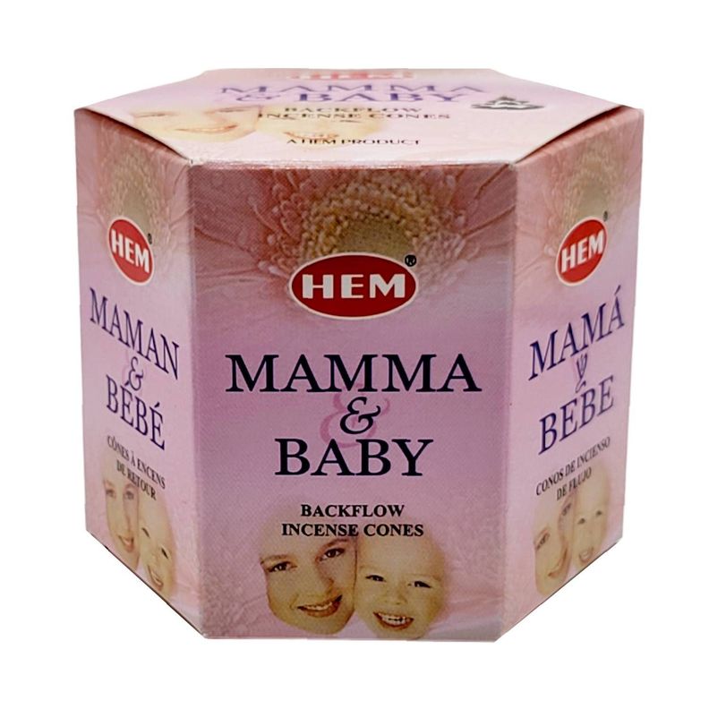 Conos de Incienso para Cascada Mamá y Bebe 40 unidades - HEM-0