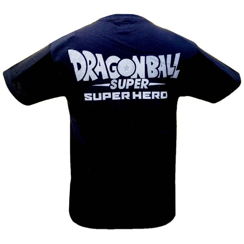 Polera Dragon ball Super Super Hero Doble Estampado-1