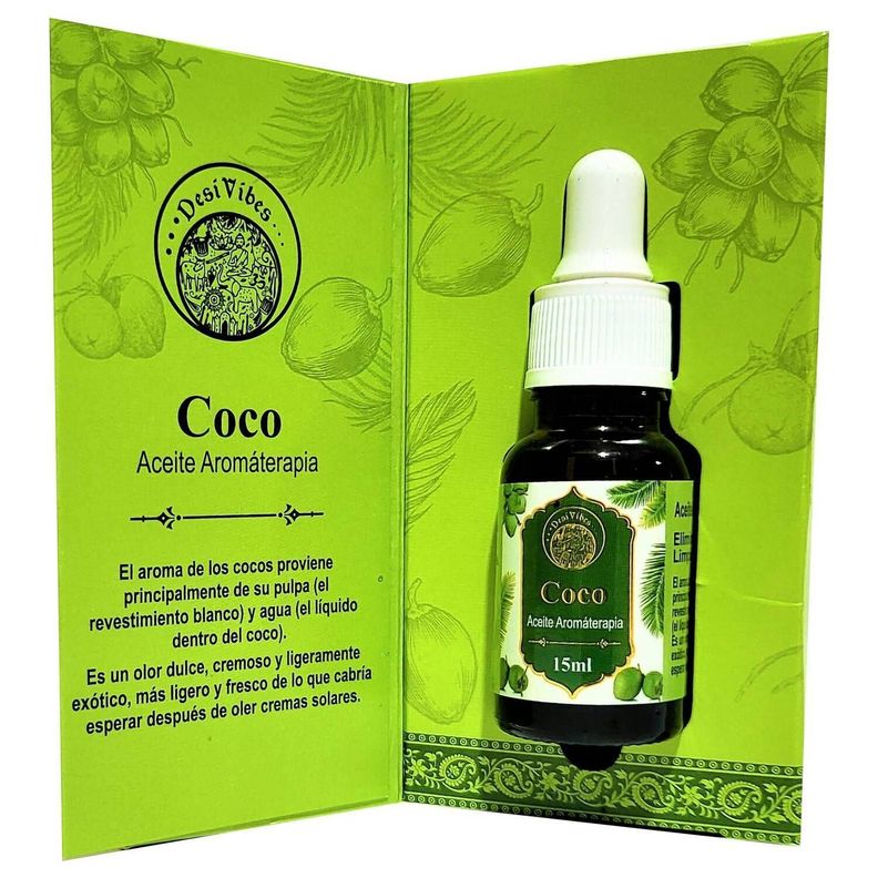Aceite Aromaterapia Coco - Desi Vibes-0