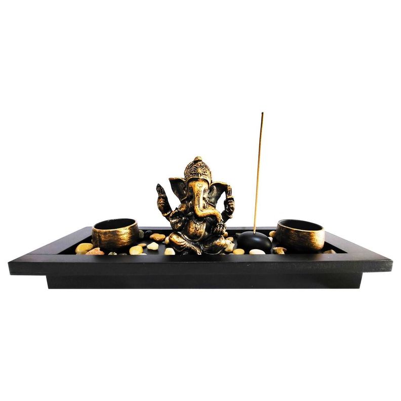 Jardín Zen Golden Ganesha-0