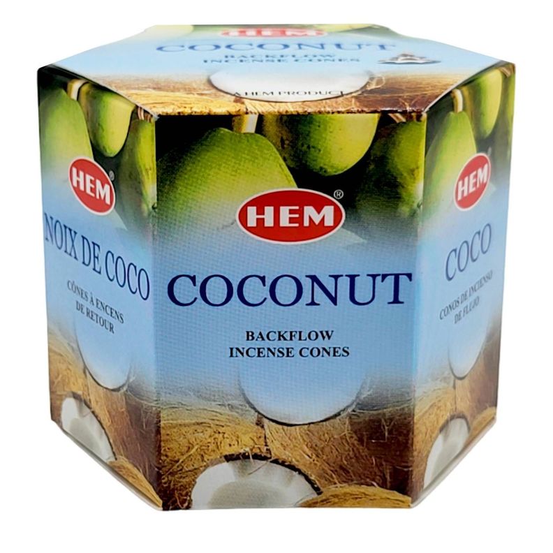 Conos de Incienso para Cascada Coco 40 unidades - HEM-0