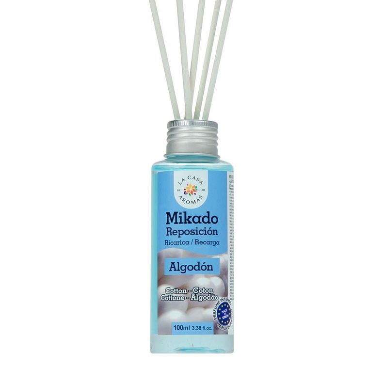 Ambientador Mikado Algodón 100ml - La Casa de los Aromas-0