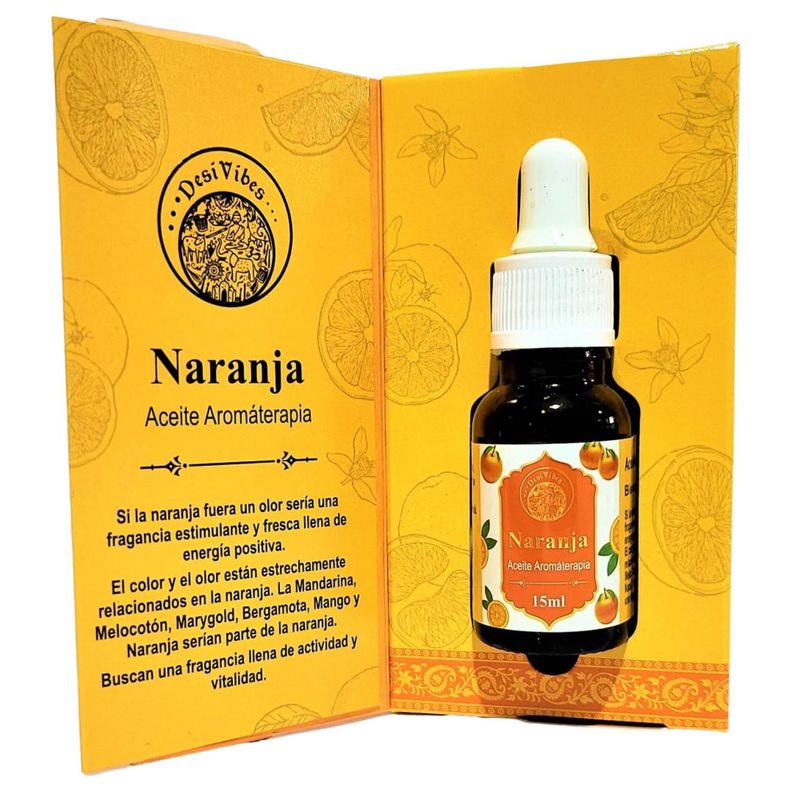 Aceite Aromaterapia Naranja - Desi Vibes-0