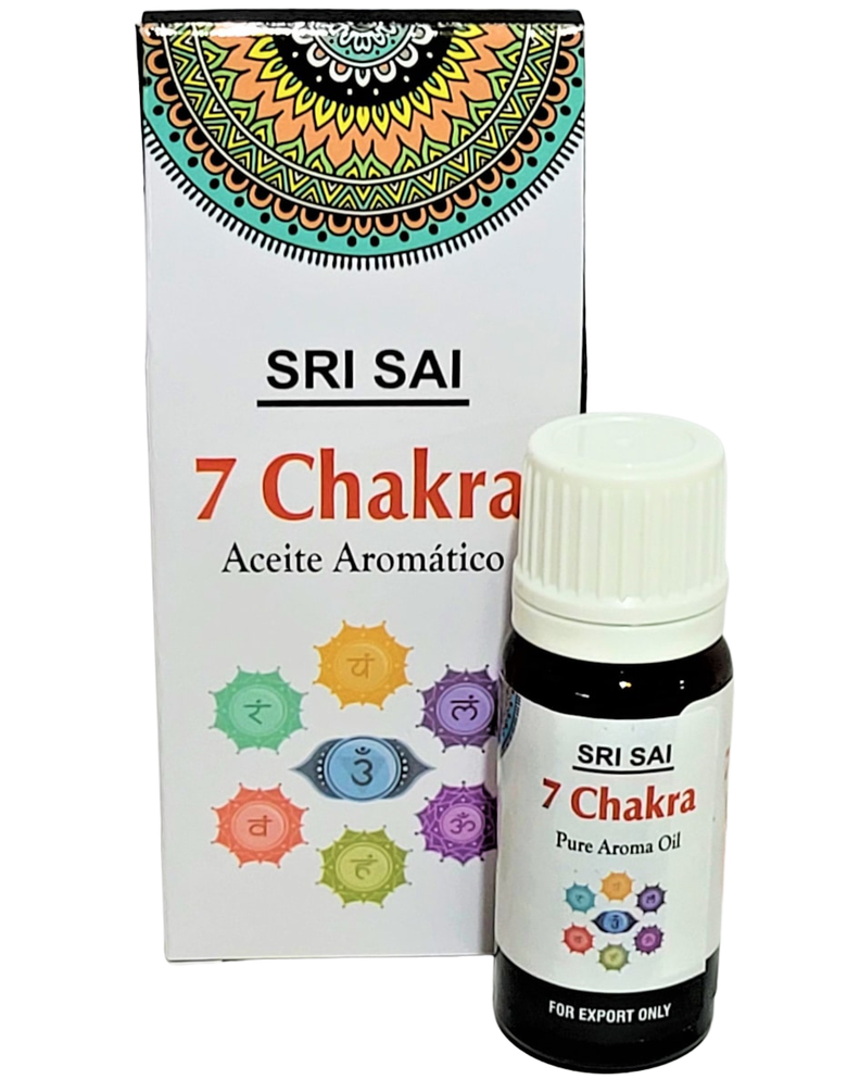 Aceite Aromático 7 Chakras - SRI SAI-0
