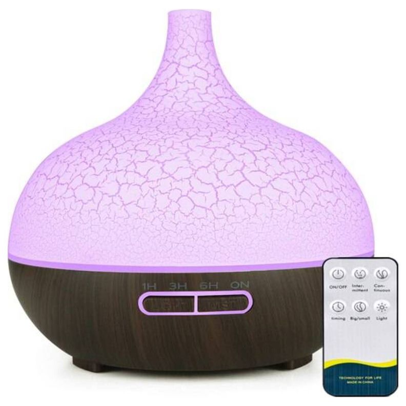 Humidificador Difusor Lampara Control Remoto 400ml-0
