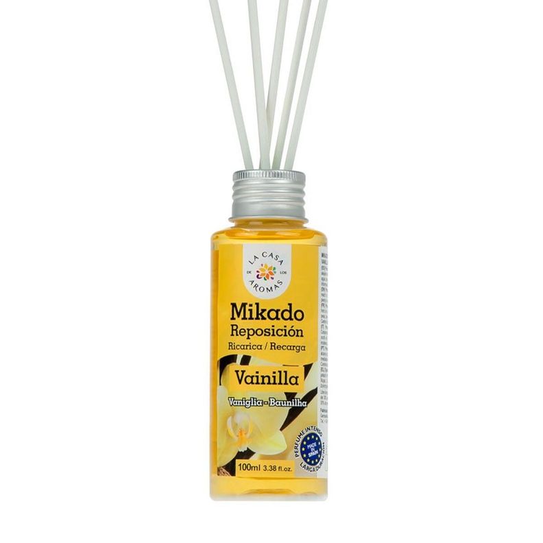 Ambientador Mikado Vainilla 100ml - La Casa de los Aromas-0