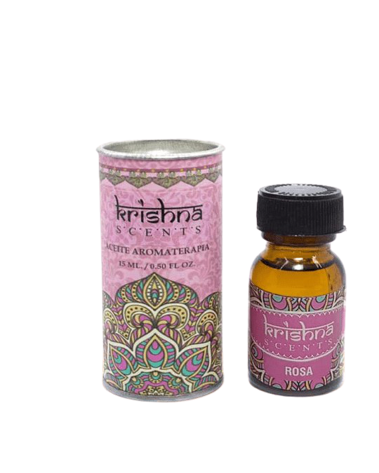 Aceite esencial Rosa - Krishna-0