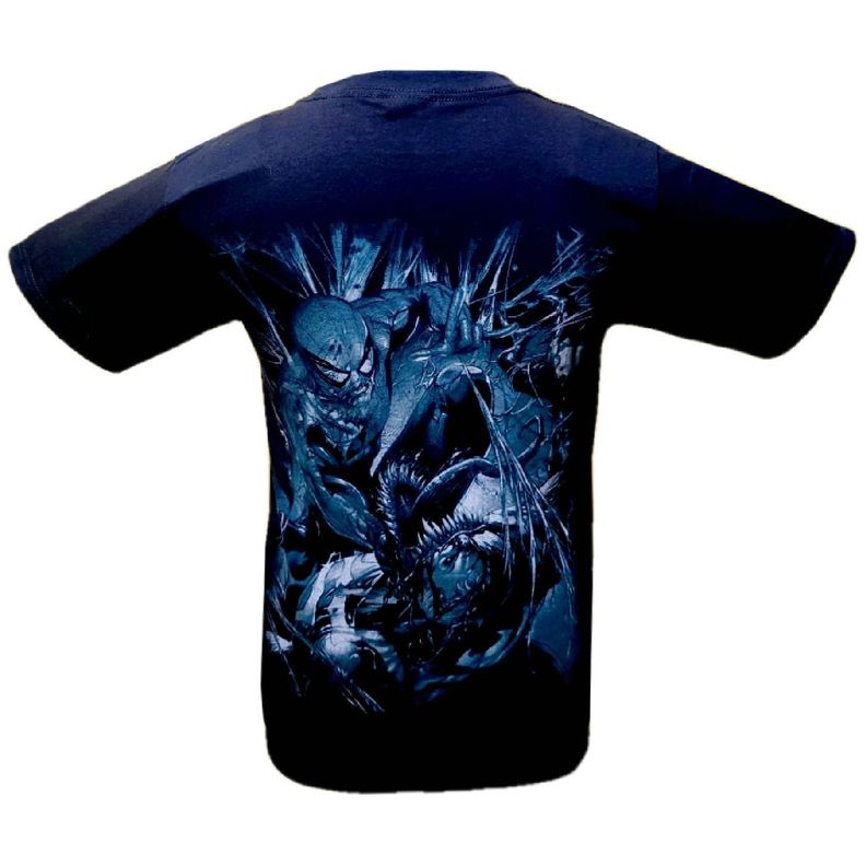 Polera SpiderMan vs Venom Doble Estampado-1