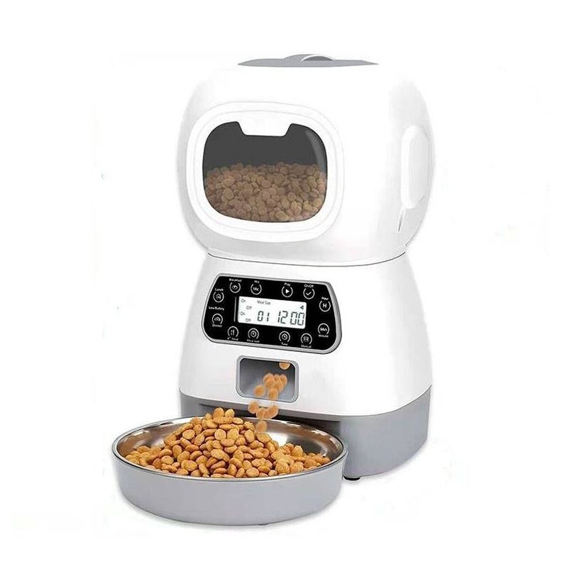 Comedero Automatico Dispensador Inteligente Gato Perro-0