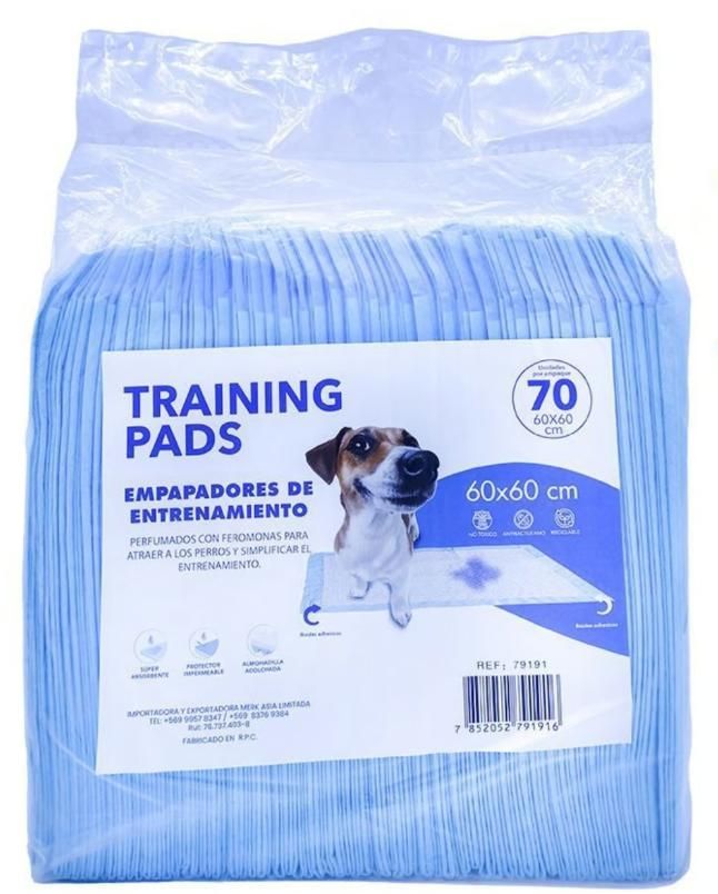 70 Pañales tipo sabanillas mascotas perros 60x60cm-0