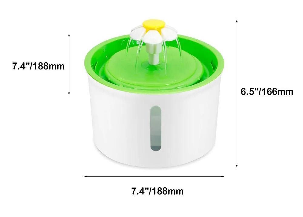 Fuente Para Gato Perro Bebedero Electrico con filtro 1.6 Lt-4