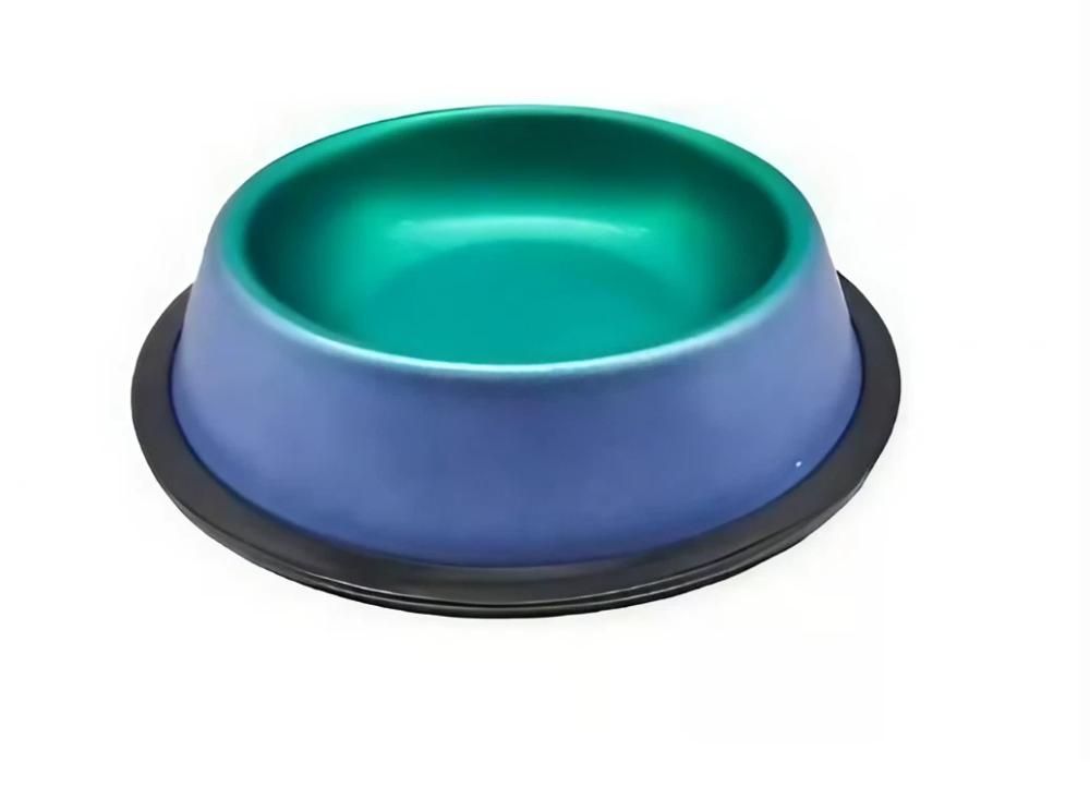 Plato Para Comida Perro Grande Aluminio 33cm-0