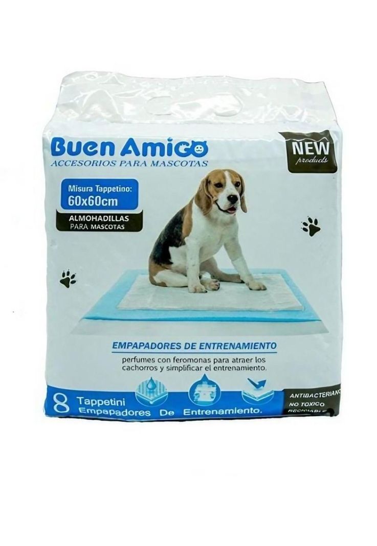 Sabanillas Entrenamiento para Perros 8 Unidades 60x60-1