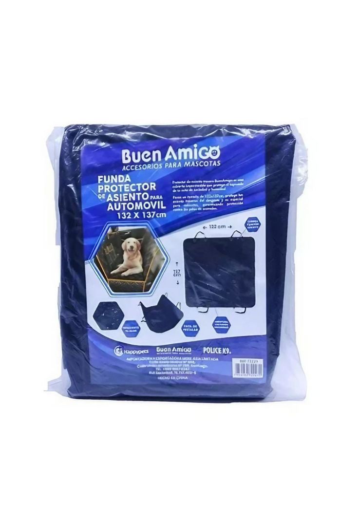 Funda Cubre Asientos Coche Para Perros Resistente Al Agua 132x137-1