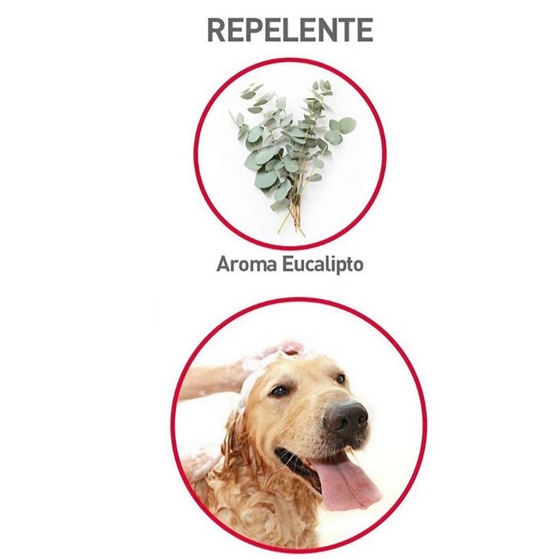 Shampoo repelente para Perros con Aroma a Eucalipto-2