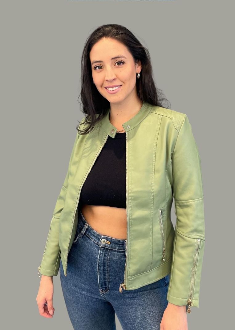 Chaqueta Eco Cuero-0