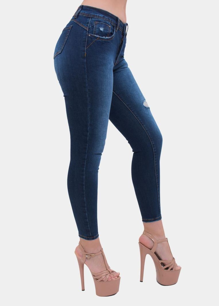 Jeans Skinny Distressed Elasticado-2