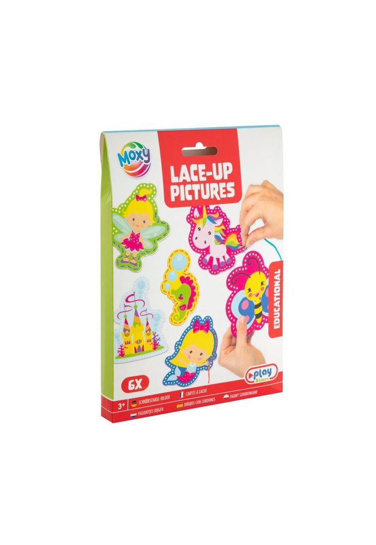 Juego para Bordar Unicornio Moxy Blanco 3 Anos