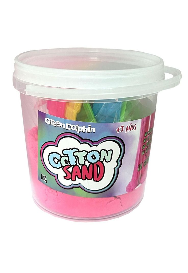 Arena Mágica Cotton Sand Rosado Green Dolphin-2
