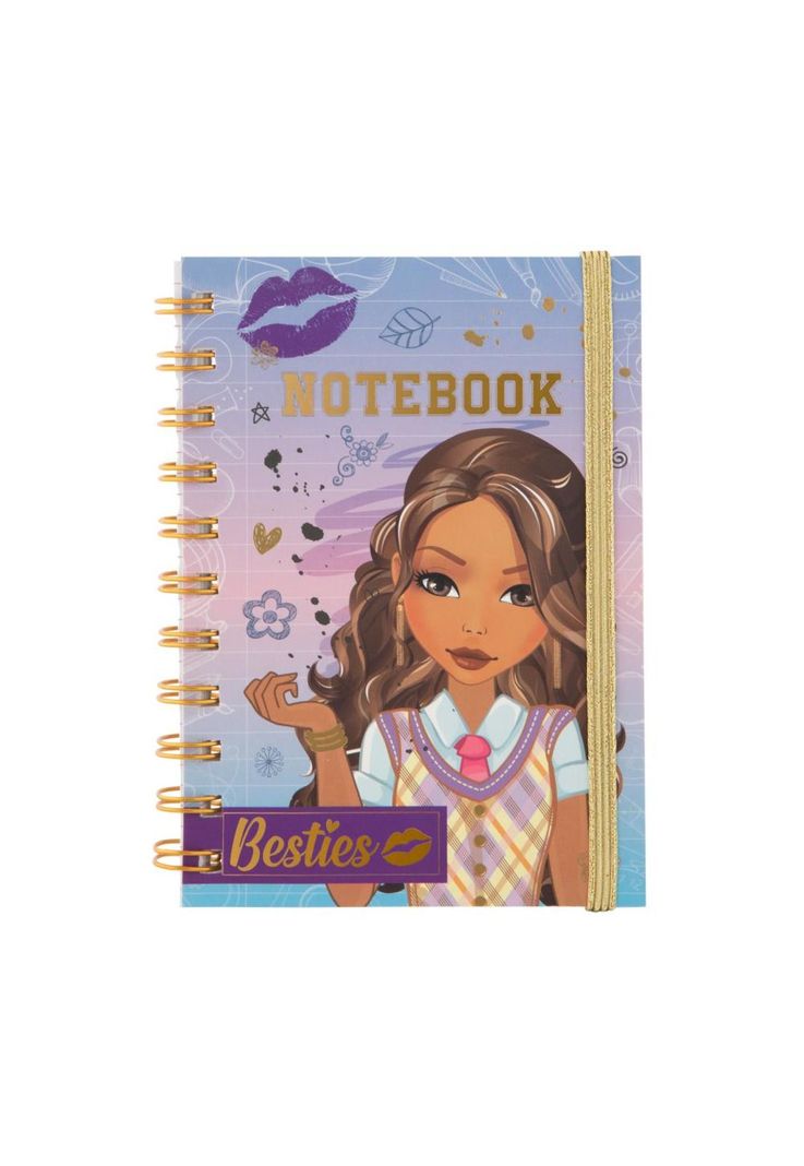 Cuaderno Morado Besties 3 Anos