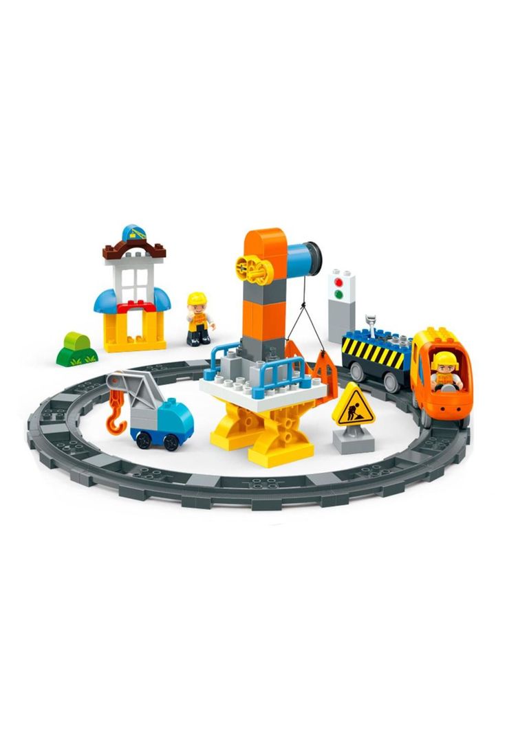 Set Bloques Tren de Carga 86 Piezas BanBao-1