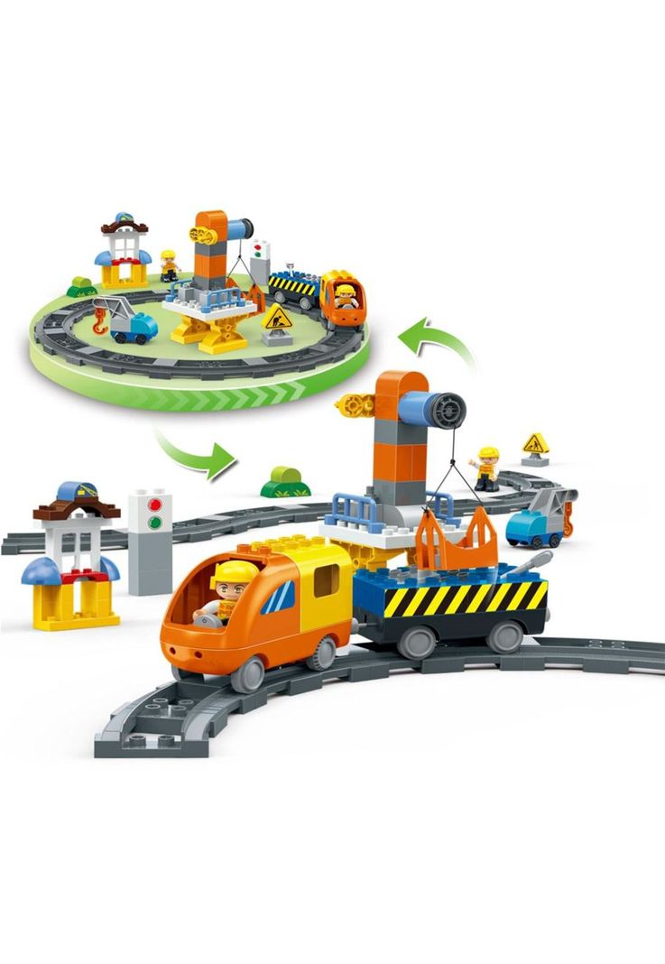 Set Bloques Tren de Carga 86 Piezas BanBao-2