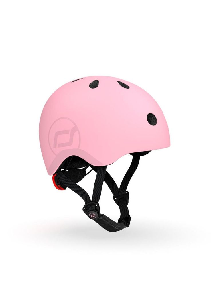 Casco Ajustable S-M Palorosa Scoot and Ride Rosado Pastel
