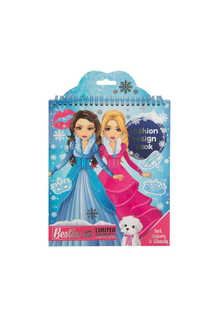 Libro de Diseno de Modas Celeste Besties 6 anos