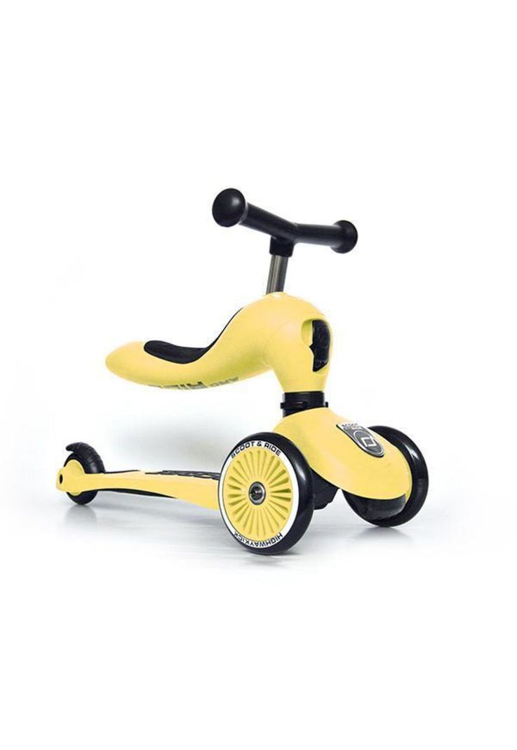 Scooter 2 En 1 Highwaykick 1 Lemon Scoot and Ride-0